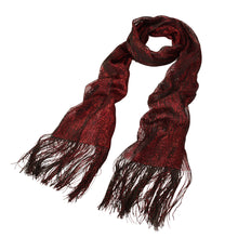 Load image into Gallery viewer, Premium Solid Color Glitter Metallic Mesh Scarf - Different Colors Available