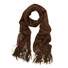 Load image into Gallery viewer, Premium Solid Color Glitter Metallic Mesh Scarf - Different Colors Available