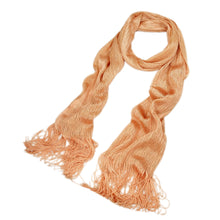 Load image into Gallery viewer, Premium Solid Color Glitter Metallic Mesh Scarf - Different Colors Available