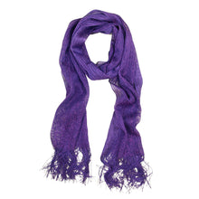 Load image into Gallery viewer, Premium Solid Color Glitter Metallic Mesh Scarf - Different Colors Available
