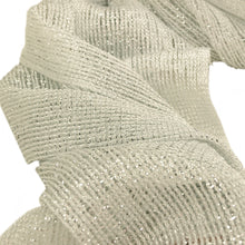 Load image into Gallery viewer, Premium Solid Color Glitter Metallic Mesh Scarf - Different Colors Available