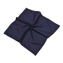 Load image into Gallery viewer, 4-Pack Premium Pure Cotton Solid Color Bandanas Square Scarf Headband Wrap 22"