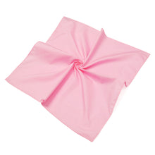 Load image into Gallery viewer, 4-Pack Premium Pure Cotton Solid Color Bandanas Square Scarf Headband Wrap 22"