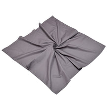 Load image into Gallery viewer, Premium Large Pure Cotton Solid Color Square Scarf Wrap 34"