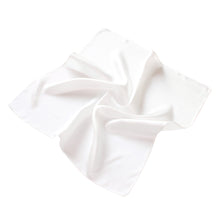 Load image into Gallery viewer, Premium 100% Pure Mulberry Silk Solid Color Square Scarf 21.5"