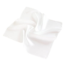 Load image into Gallery viewer, Premium 100% Pure Mulberry Silk Solid Color Square Scarf 21.5"