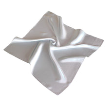 Load image into Gallery viewer, Premium 100% Pure Mulberry Silk Solid Color Square Scarf 21.5"