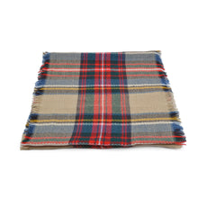 Load image into Gallery viewer, Premium Winter Soft Knit Plaid Checked Blanket Infinity Loop Circle Scarf Wrap