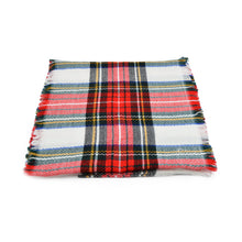 Load image into Gallery viewer, Premium Winter Soft Knit Plaid Checked Blanket Infinity Loop Circle Scarf Wrap
