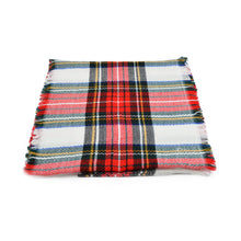 Load image into Gallery viewer, Premium Winter Soft Knit Plaid Checked Blanket Infinity Loop Circle Scarf Wrap