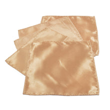 Load image into Gallery viewer, 5-Pack Set Men's Solid Color Pocket Square Handkerchief - Diff Colors