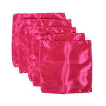 Load image into Gallery viewer, 5-Pack Set Men's Solid Color Pocket Square Handkerchief - Diff Colors