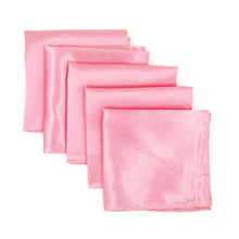 Load image into Gallery viewer, 5-Pack Set Men's Solid Color Pocket Square Handkerchief - Diff Colors