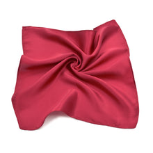 Load image into Gallery viewer, Premium 100% Pure Mulberry Silk Solid Pocket Square Handkerchief Scarf 13.5" - Diff Color