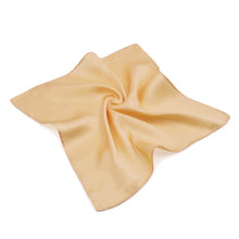 Load image into Gallery viewer, Premium 100% Pure Mulberry Silk Solid Pocket Square Handkerchief Scarf 13.5" - Diff Color