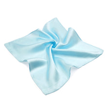 Load image into Gallery viewer, Premium 100% Pure Mulberry Silk Solid Pocket Square Handkerchief Scarf 13.5" - Diff Color