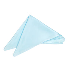 Load image into Gallery viewer, Premium 100% Pure Mulberry Silk Solid Pocket Square Handkerchief Scarf 13.5" - Diff Color