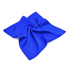 Load image into Gallery viewer, Premium 100% Pure Mulberry Silk Solid Pocket Square Handkerchief Scarf 13.5" - Diff Color