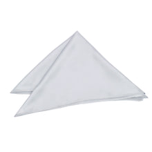 Load image into Gallery viewer, Premium 100% Pure Mulberry Silk Solid Pocket Square Handkerchief Scarf 13.5" - Diff Color