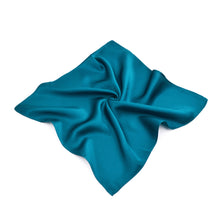 Load image into Gallery viewer, Premium 100% Pure Mulberry Silk Solid Pocket Square Handkerchief Scarf 13.5" - Diff Color