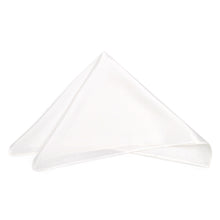 Load image into Gallery viewer, Premium 100% Pure Mulberry Silk Solid Pocket Square Handkerchief Scarf 13.5" - Diff Color