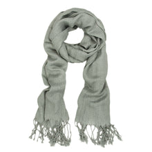 Load image into Gallery viewer, Solid Color Soft Viscose Stardust Scarf with Glitter Threads - Diff Colors Avail