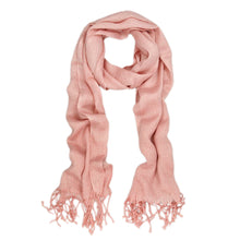 Load image into Gallery viewer, Solid Color Soft Viscose Stardust Scarf with Glitter Threads - Diff Colors Avail