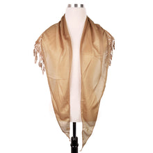 Load image into Gallery viewer, Elegant Solid Color Chiffon Lace Fashion Scarf Shawl Wrap