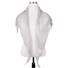 Load image into Gallery viewer, Elegant Solid Color Chiffon Lace Fashion Scarf Shawl Wrap