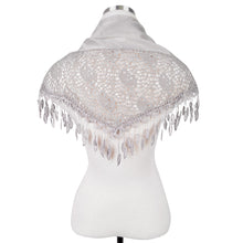Load image into Gallery viewer, Elegant Solid Color Chiffon Lace Fashion Scarf Shawl Wrap