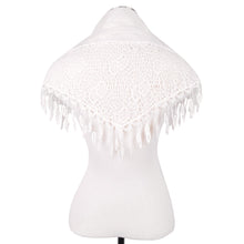 Load image into Gallery viewer, Elegant Solid Color Chiffon Lace Fashion Scarf Shawl Wrap