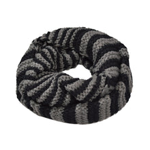 Load image into Gallery viewer, Premium Winter Classic Striped Knit Infinity Loop Circle Scarf - Diff Colors