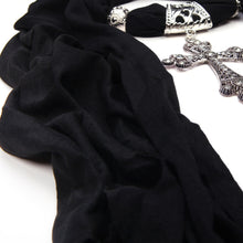 Load image into Gallery viewer, Elegant Cross Charm Pendant Jewelry Necklace Scarf