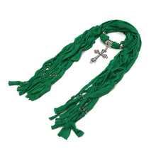Load image into Gallery viewer, Elegant Cross Charm Pendant Jewelry Necklace Scarf