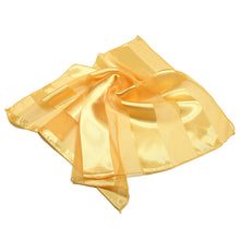 Load image into Gallery viewer, Premium Silk Feel Striped Satin Square Scarf 21"