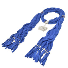 Load image into Gallery viewer, Elegant Princess Crown Charm Pendant Jewelry Necklace Scarf
