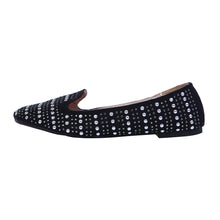 Load image into Gallery viewer, Sol Los Angeles Premium Women's Studded Suede Ballet Flat Shoes