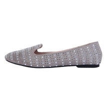 Load image into Gallery viewer, Sol Los Angeles Premium Women&#39;s Studded Suede Ballet Flat Shoes
