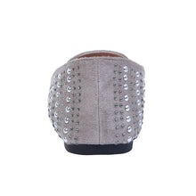 Load image into Gallery viewer, Sol Los Angeles Premium Women's Studded Suede Ballet Flat Shoes