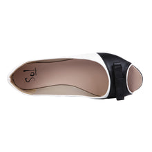 Load image into Gallery viewer, Sol Los Angeles Women's Classic Wide 2-Tone Ballet Flat Shoes
