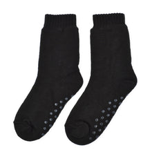 Load image into Gallery viewer, Men's Extra Thick Plain Solid Non-Skid Thermal Fleece-lined Knitted Winter Socks