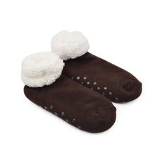 Load image into Gallery viewer, Men's Extra Thick Plain Solid Non-Skid Thermal Fleece-lined Knitted Winter Socks