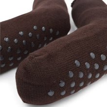 Load image into Gallery viewer, Men's Extra Thick Plain Solid Non-Skid Thermal Fleece-lined Knitted Winter Socks