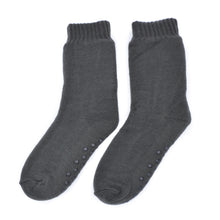 Load image into Gallery viewer, Men's Extra Thick Plain Solid Non-Skid Thermal Fleece-lined Knitted Winter Socks