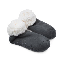 Load image into Gallery viewer, Men's Extra Thick Plain Solid Non-Skid Thermal Fleece-lined Knitted Winter Socks