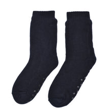 Load image into Gallery viewer, Men's Extra Thick Plain Solid Non-Skid Thermal Fleece-lined Knitted Winter Socks