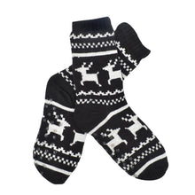 Load image into Gallery viewer, Extra Thick Reindeer Non-Skid Thermal Fleece-lined Knitted Plush Winter Socks