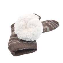 Load image into Gallery viewer, Extra Thick Reindeer Non-Skid Thermal Fleece-lined Knitted Plush Winter Socks
