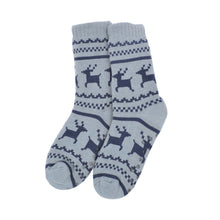 Load image into Gallery viewer, Extra Thick Reindeer Non-Skid Thermal Fleece-lined Knitted Plush Winter Socks