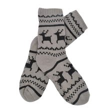 Load image into Gallery viewer, Extra Thick Reindeer Non-Skid Thermal Fleece-lined Knitted Plush Winter Socks